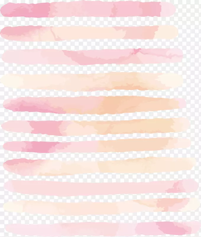 唇纹-粉红色条纹图案