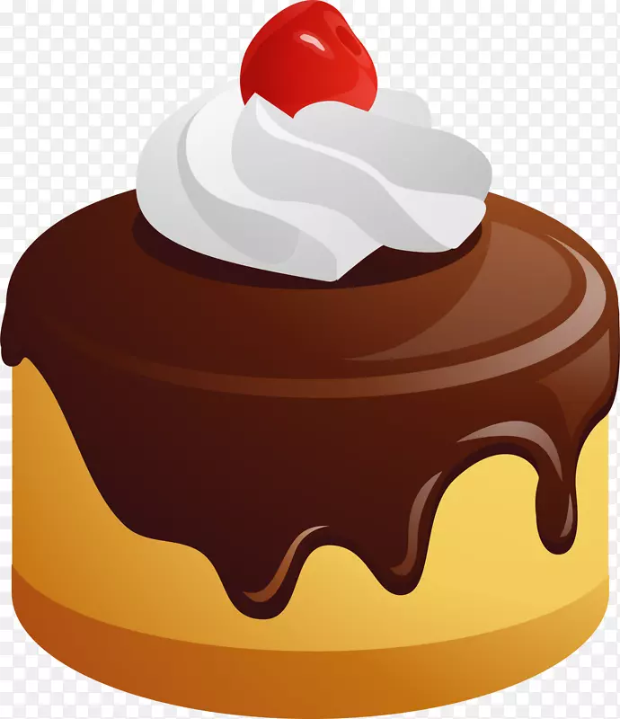 生日蛋糕巧克力蛋糕婚礼蛋糕剪贴画-蛋糕PNG图片