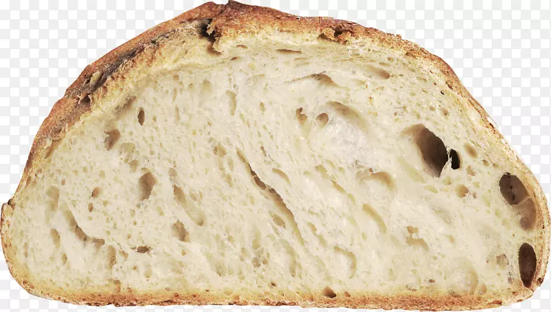 白面包ciabatta全麦面包-白面包png图像