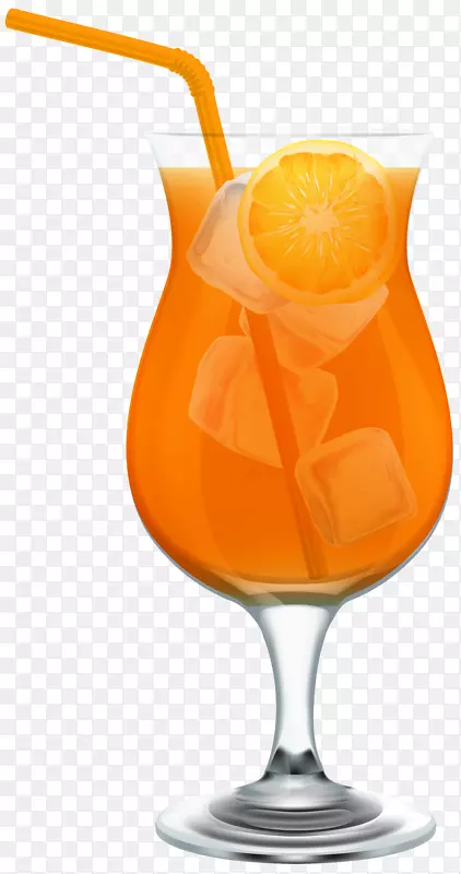 鸡尾酒马提尼橙汁-橙汁鸡尾酒PNG剪贴画图片