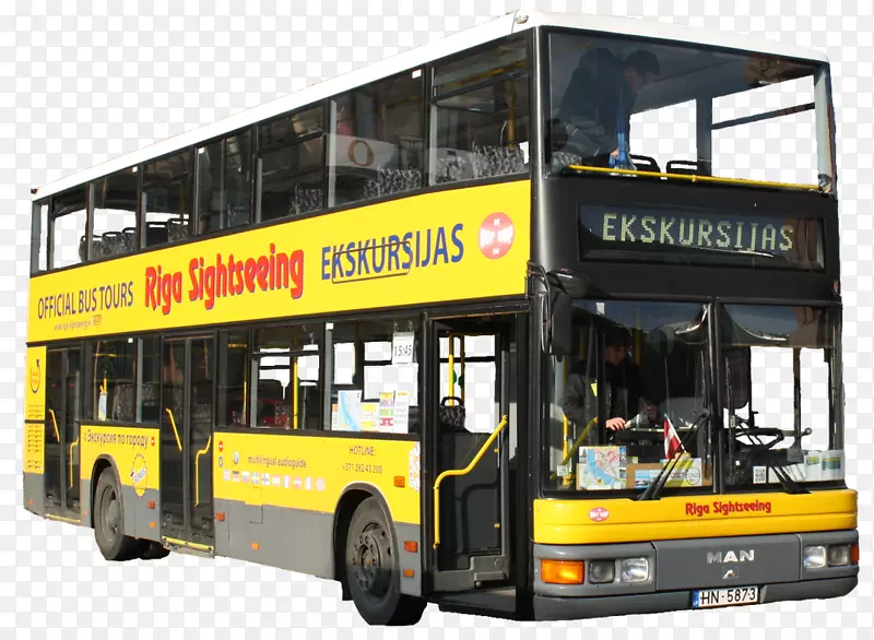 双层巴士-城市巴士PNG图像