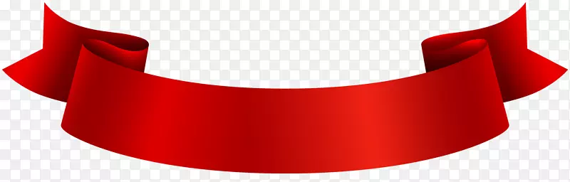 红色时尚配件设计-旗帜红色PNG剪贴画