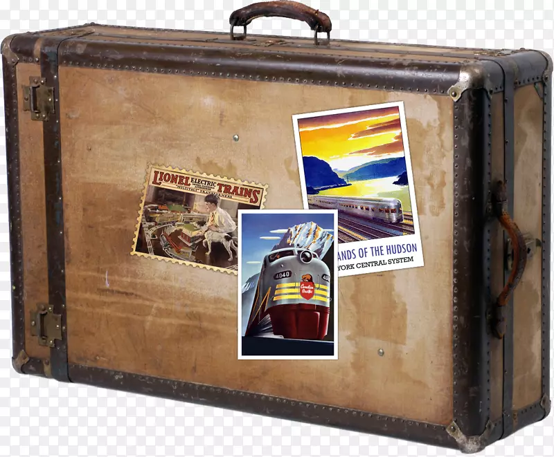 行李箱行李旅行-行李箱PNG图像