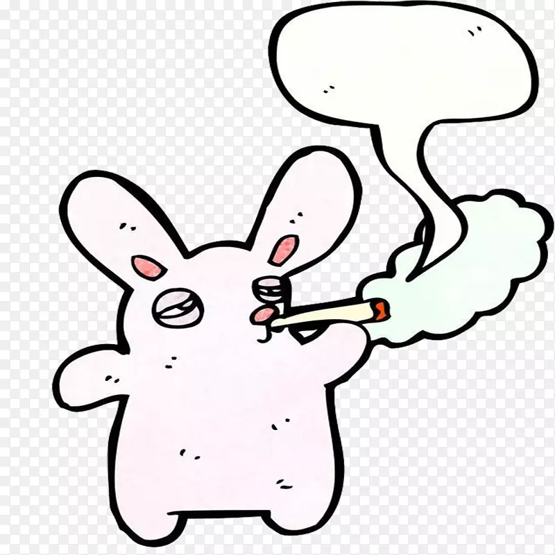 兔子在抽烟