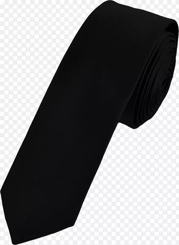 领带时尚配件黑色领带正式佩带领结黑色领带PNG形象