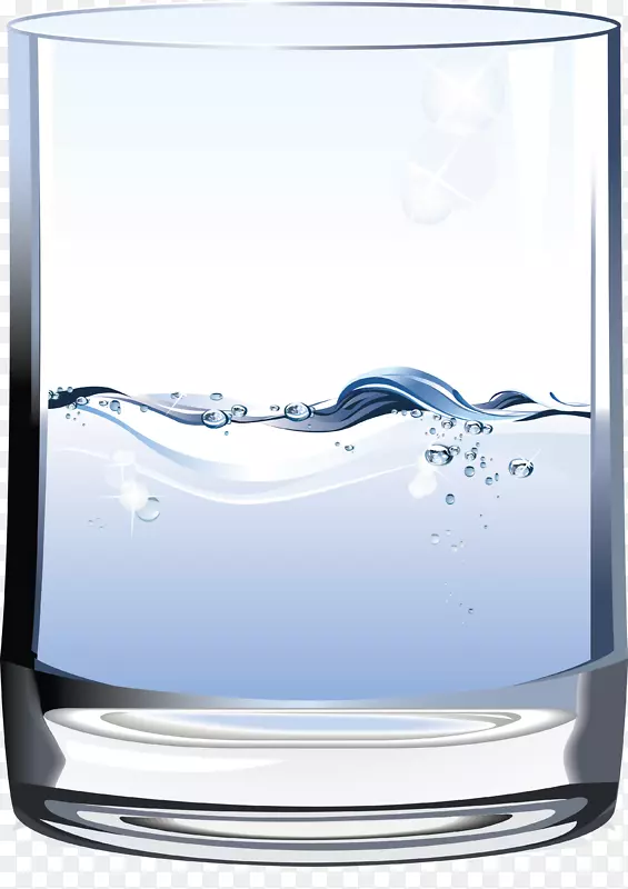 饮用水欧式玻璃水玻璃png