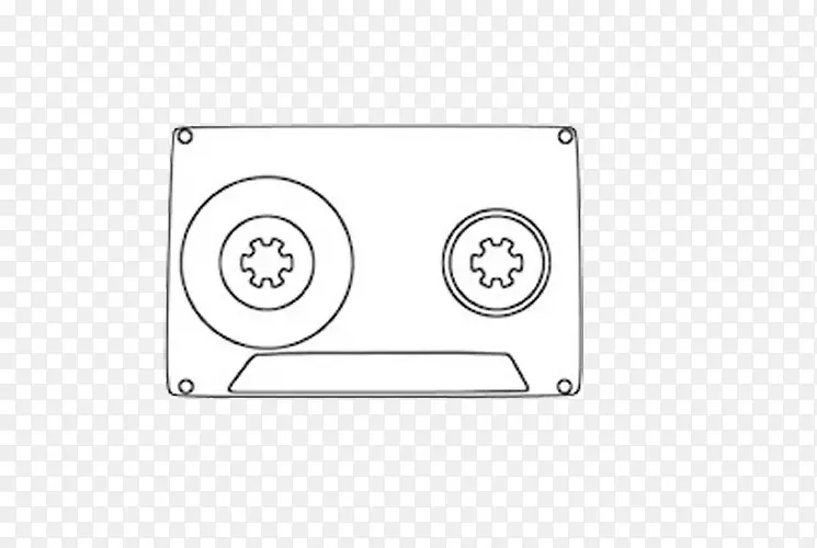 小型盒式磁带插图.录音盒式磁带