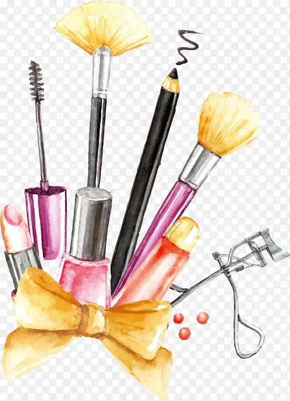 化妆品化妆刷画化妆工具