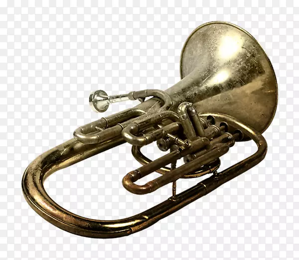 乐器管状喇叭音符金属喇叭