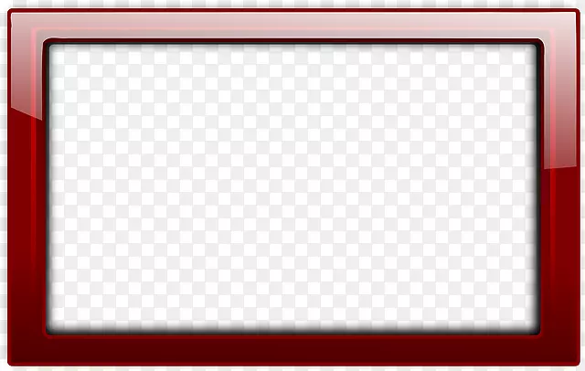 棋盘游戏红色区域图案-红色边框透明png