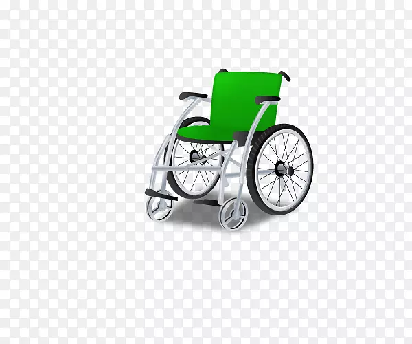 轮椅ICO图标-重病医院轮椅