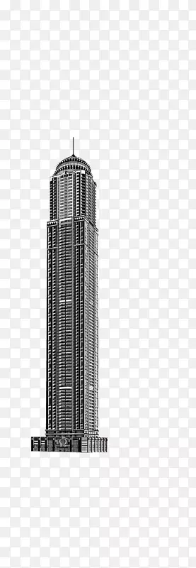 黑白相间的摩天大楼-世界摩天大楼