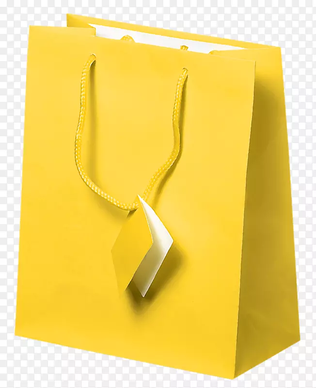 纸袋-创意橙色购物袋