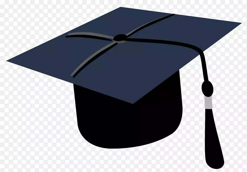 毕业典礼正方形学术帽学位剪贴画毕业帽