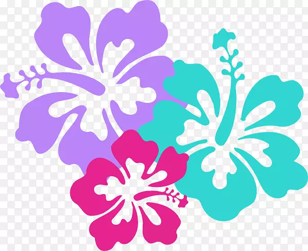 夏威夷插花艺术-夏威夷图形