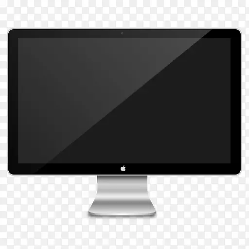 Macintosh电脑监控苹果图标-苹果电脑透明背景