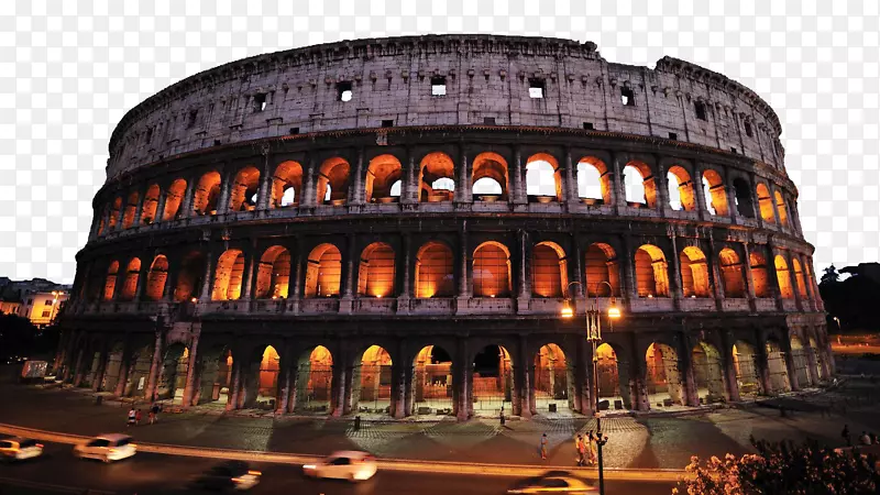 罗马竞技场古罗马游历古世界七大奇观景点竞技场