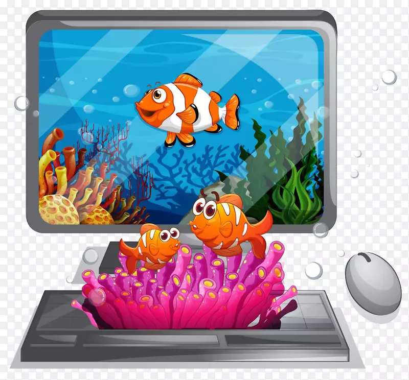 电脑鼠标电脑显示器电脑鼠标及鱼扣夹免费高清