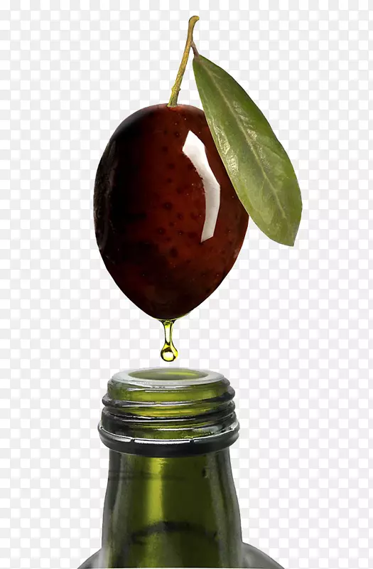 特纯橄榄油瓶-橄榄油滴