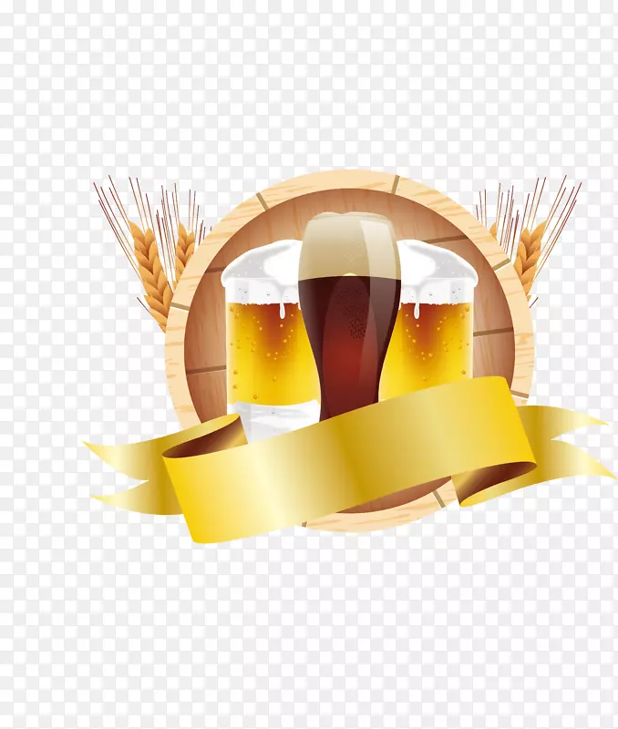 啤酒百威啤酒节碳酸饮料桶-金丝带啤酒海报