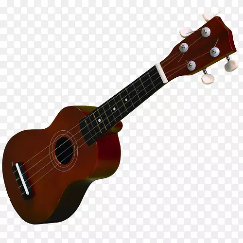 吉他-深红色民间吉他
