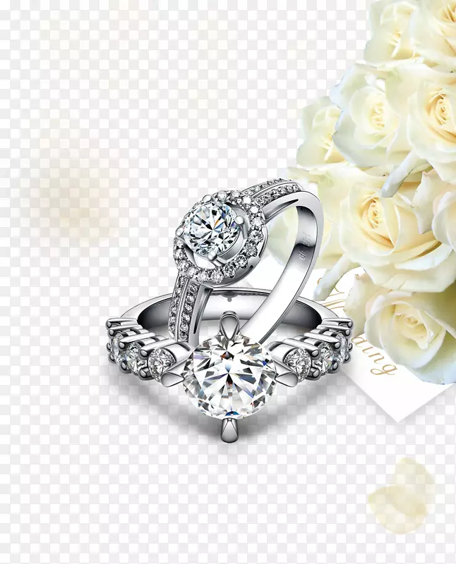 结婚戒指钻石订婚戒指珠宝钻石