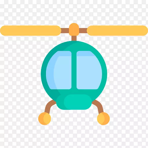 飞机直升机可伸缩图形图标-卡通飞机
