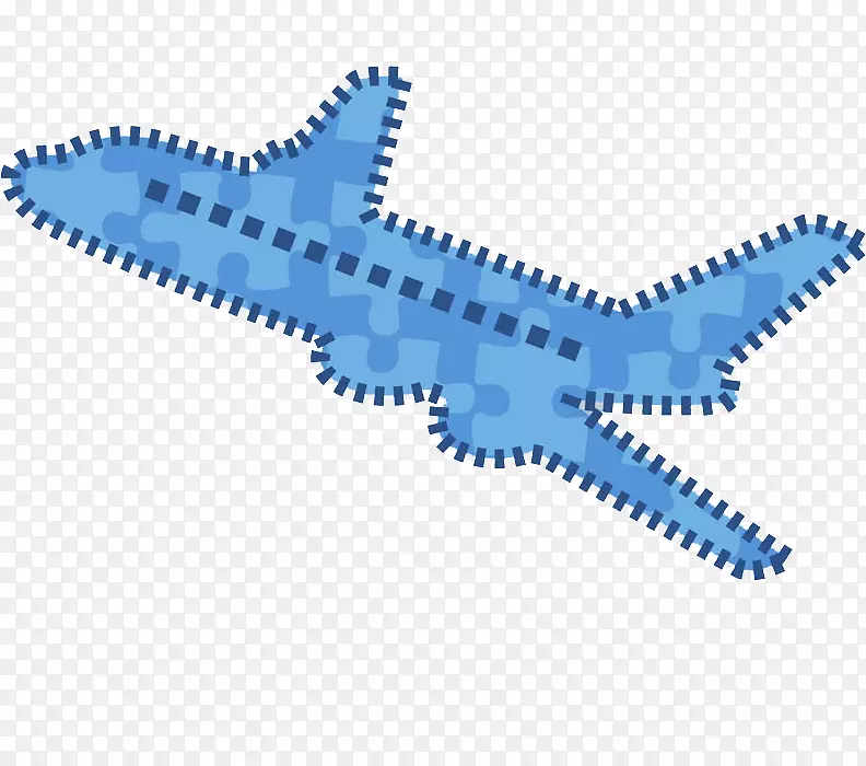 飞机纸-卡通飞机