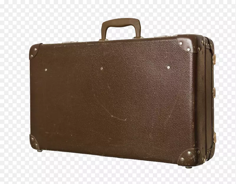 手提箱皮箱棕色手提箱