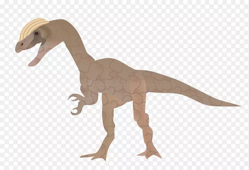 恐龙拼图-土质卡通恐龙