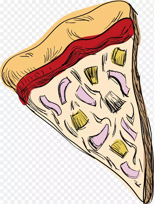 比萨饼食品剪贴画-比萨饼