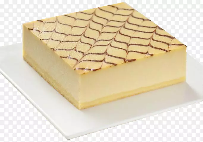 蛋形蛋糕牛乳天使食品蛋糕-方形蛋糕