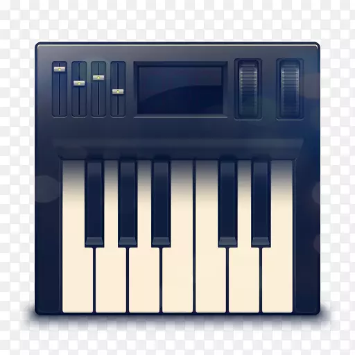 MacintoshMacOS音频MIDI设置ico图标-音乐键盘