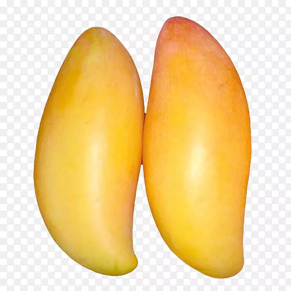 芒果水果香蕉-两个芒果