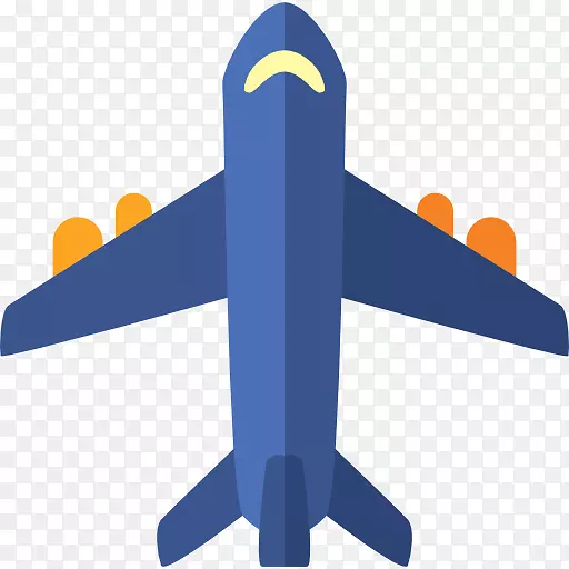 飞机可伸缩图形图标-飞机