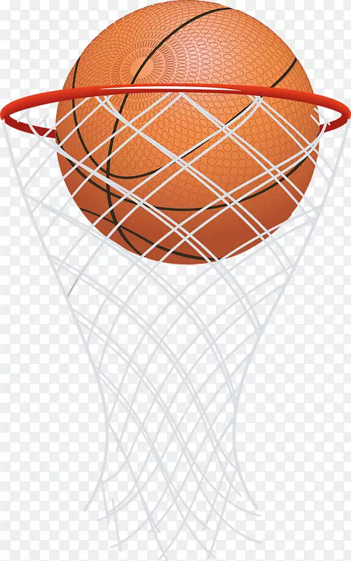 篮球-篮球网和篮球