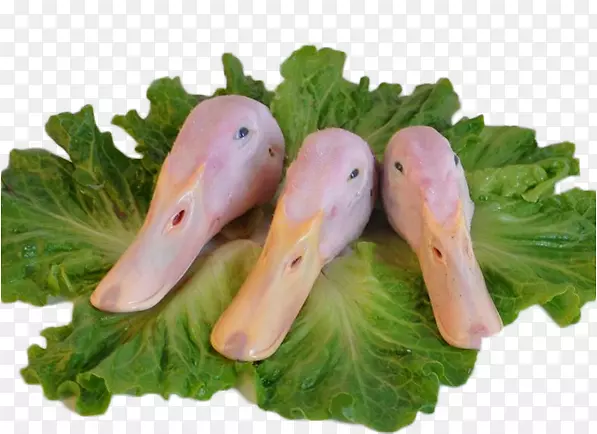 鸭头菜肉食-新鲜鸭料图片