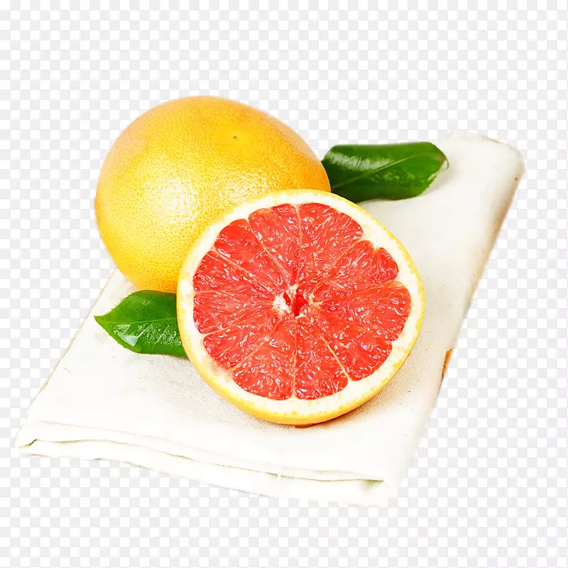 柚子汁，柚子，柠檬.餐桌上的柚子