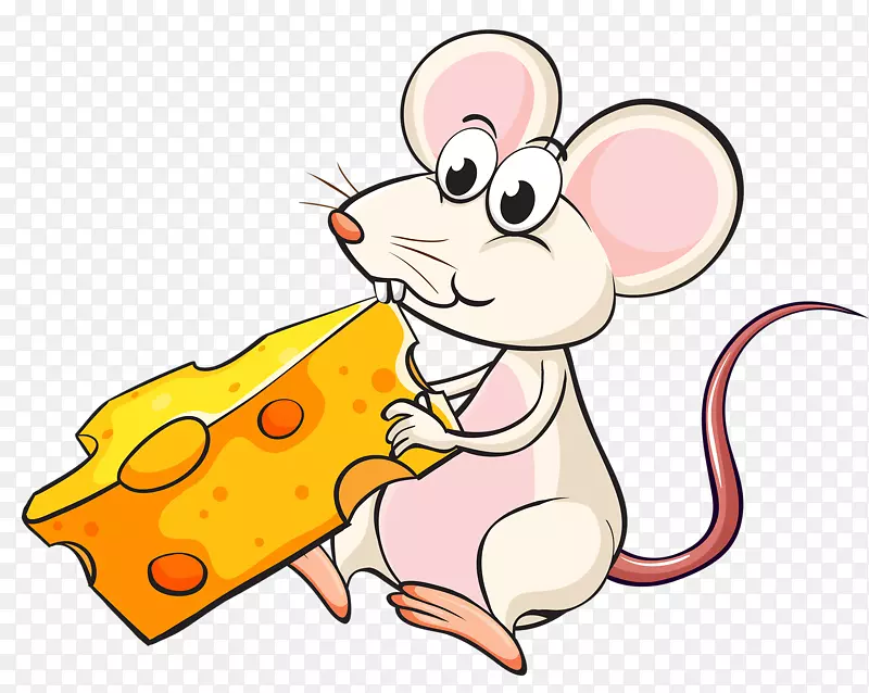 老鼠奶酪吃夹艺术-奶酪老鼠