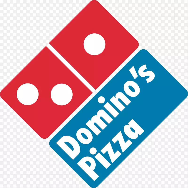 多米尼克披萨外卖餐厅标志-比萨饼标志