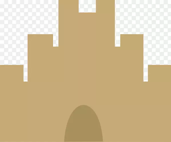 沙艺术和玩城堡剪辑艺术-沙城堡卡通