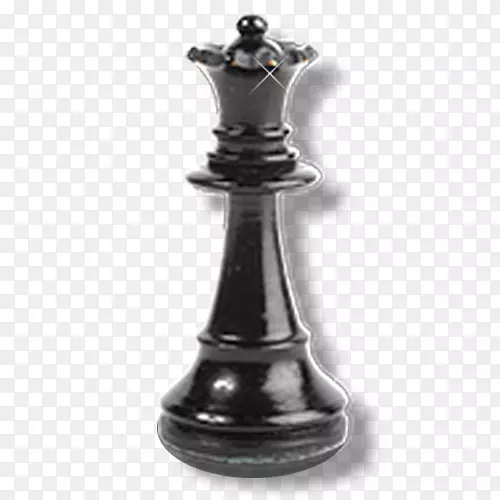棋类游戏剪贴画-黑色棋子