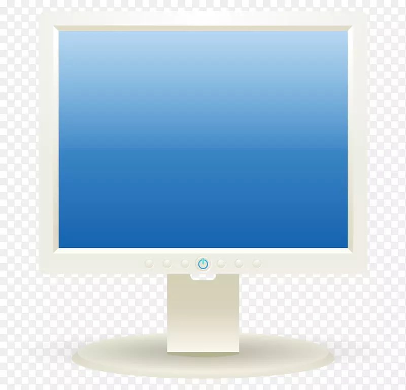 电脑显示器液晶显示剪贴画电脑屏幕剪贴画