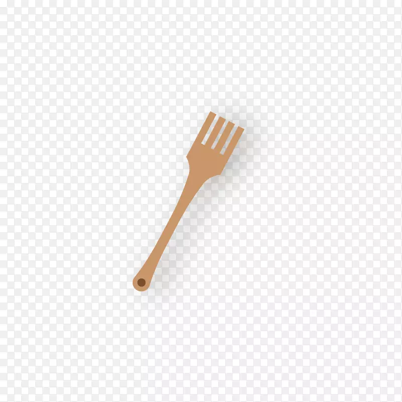 勺子叉子-木制叉子