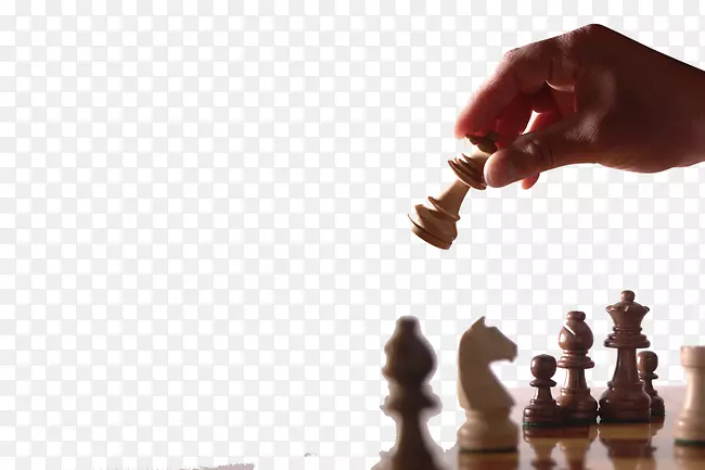 一盘国际象棋游戏-商业广告