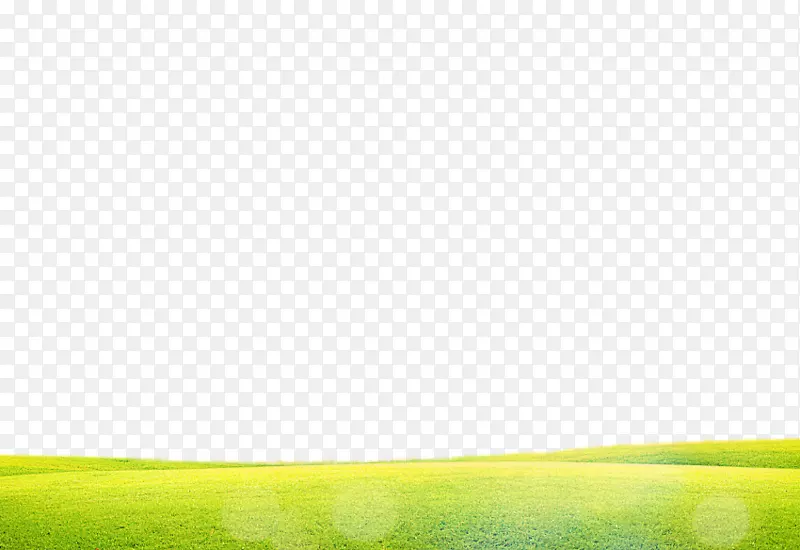 绿色天空电脑-绿草
