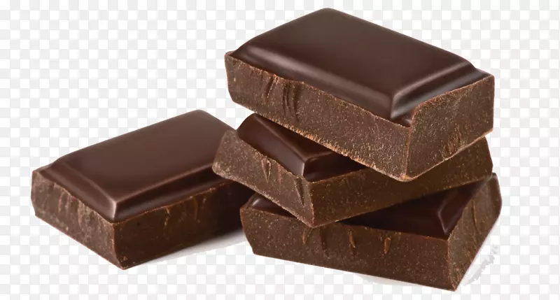 巧克力棒巧克力馅饼黑巧克力可可固体巧克力PNG透明图像