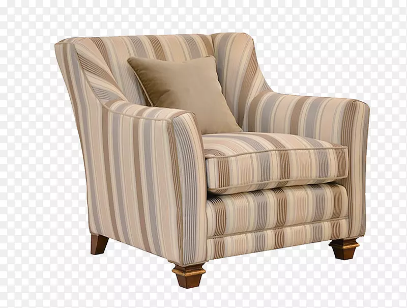 桌椅起居室椅-欧美风扇单座沙发