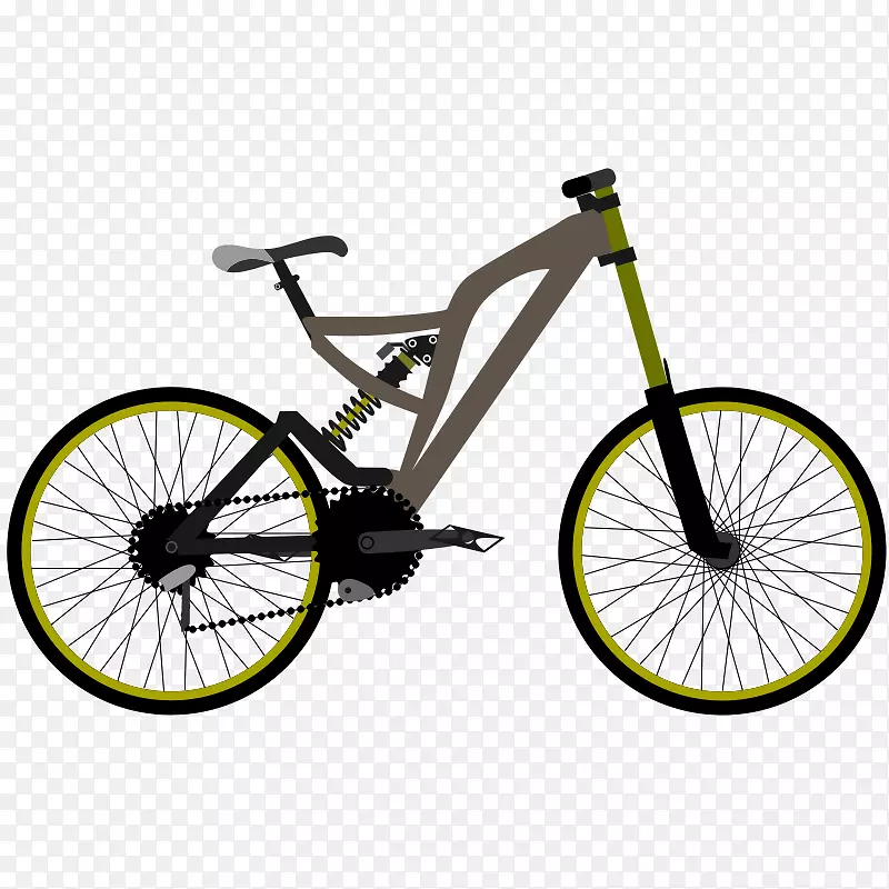 山地车自行车剪贴画自行车图片