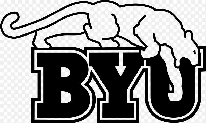 布里格姆青年大学英语系美洲豹足球BYU美洲狮女篮贝勒承担足球NCAAⅠ级足球碗细分-美洲狮足球剪贴画